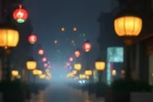 老式收音机与窗边书桌的画面